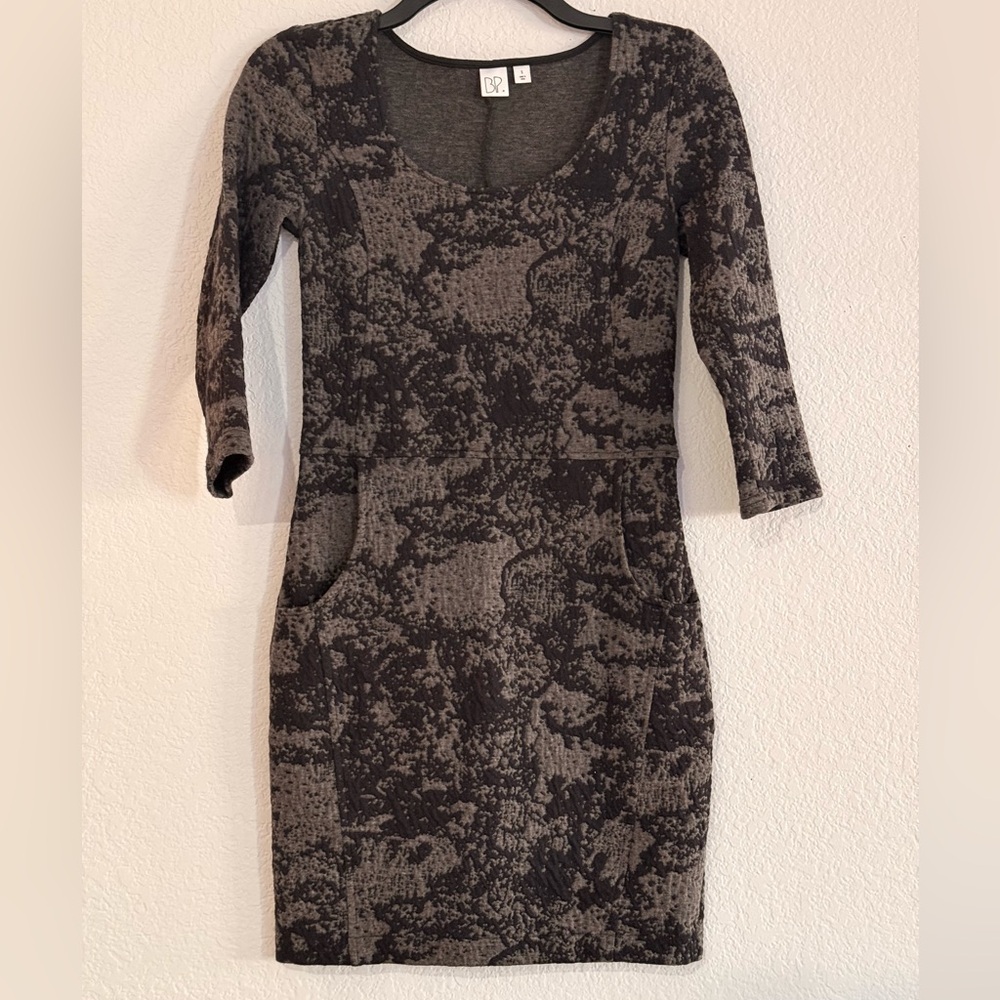 BP. Black and Gray Dress
